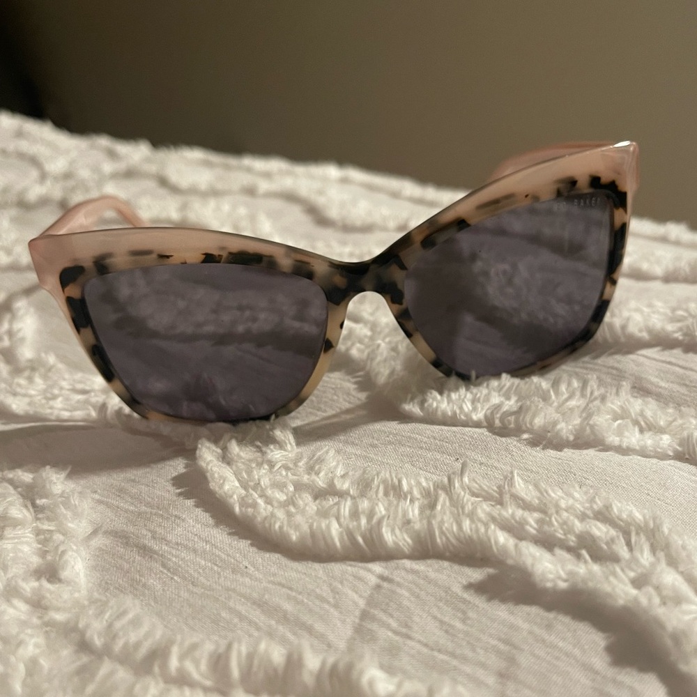 Ted Baker Pink Tortoise Glasses